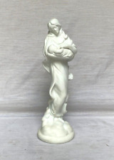 Vintage Ceramic Mary & Baby Jesus On Clouds 11