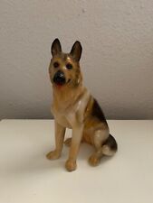 Vintage Ceramic German Shepherd Dog Figurine picture
