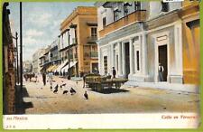 aa5716 - MEXICO -  Vintage Postcard  - Calle en Veracruz picture