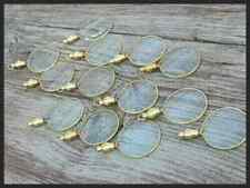 Nautical Pendent Magnifier Key Ring Brass Magnifying Glass Key chain lot of 50 picture