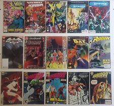 X-men Batman Daredevil Marvel and Dc Comic Book Mixed Bundle Very Nice  picture