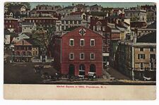 Providence RI - MARKET SQUARE IN 1844 - Postcard Rhode Island picture