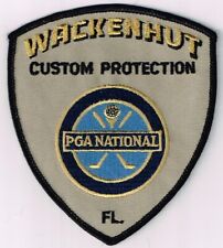 Florida PGA National - Wackenhut Security Custom Protection patch picture