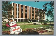 Welcome to Kellogg's of Battle Creek Michigan Tony Tiger Chrome Vintage Postcard picture