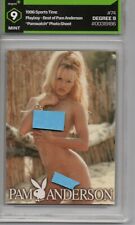 1996 SPORTS TIME PLAYBOY PAMELA ANDERSON CARD #74 MINT 9 BY DEGREE AWESOME picture