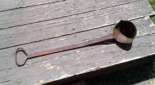 Antique Black Smith Forged Steel Lead Ladle with Long Handle picture