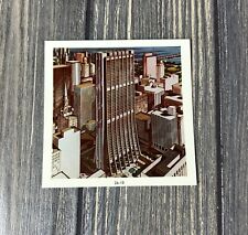 Vintage Chicago Illinois First National Bank Building 3.5” Photograph picture