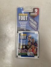 Panini Foot 2018 2019 - blister de 9 pouches packets bust bags Mbappe? picture