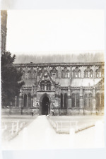 1927 Salisbury England Cathedral Building Pathway Architectural Snapshot Photo picture