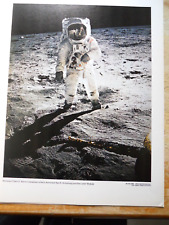 vintage original Neil Armtrong moon photo apollo 11 astronaut 11x14 picture