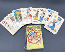 VINTAGE 1950’s ED-U-CARDS GAME POPEYE THE SAILOR Bright PIctures picture