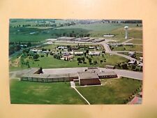 Rice Lake High School Rice Lake Wisconsin vintage postcard aerial view picture