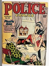 POLICE COMICS #93 QUALITY COMICS GROUP GOLDEN AGE 1949 LOWER GRADE picture