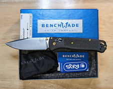 Benchmade Bugout 535 🦋 S30V Blade 🌟 Black Scales  ⚡ Custom Gold Upgrades ⚡ picture