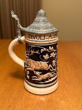 Vintage TIVOLI Select Lager Beer/Bier Stein 1/4 Litre J.W. Remy 1900’s EUC picture