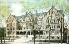 MONTREAL, Royal Victoria College, CANADA 1907 Antique POSTCARD Stamped picture