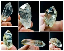 Gorgeous 7 Pieces Clear Himalayan Quartz Optical Points Lot 136g From Skardu picture