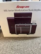 Snap-On Miniature Bank Replica Tool Chest Workstation KRL Series - Cranberry picture