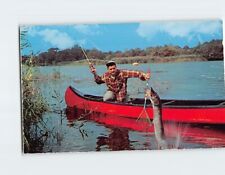 Postcard Fishing Scene picture