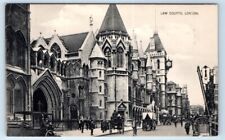 LONDON Law Courts ENGLAND UK Postcard picture