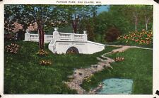 Postcard WI Eau Claire Putnam Park In Wisconsin Posted 1936 Vintage PC H6086 picture
