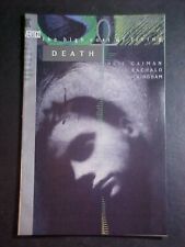 DEATH: THE HIGH COST OF LIVING #1 SILVER METALLIC COVER VF/NM 1993 DC/VERTIGO picture