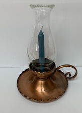 Vintage Gregorian Hurricane Candle Holder Pure Copper Made In USA picture