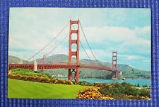 Vintage Golden Gate Bridge San Francisco California CA Postcard picture