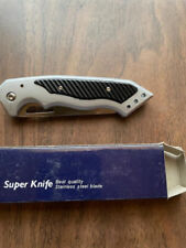 Lower Price 7.5 Inch Silver Pocket Knife YK-224S New in Box Free USA Shipping picture