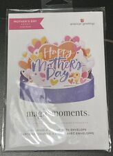 American Greeting Magic Moments Mother’s Day Hearts Bouquet Pop-up Card NEW picture
