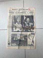 Vintage Daily Express Coronation Edition June 3rd 1953 picture