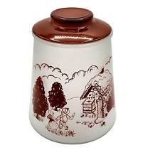 Vintage Bartlett Collins Pokee Hansel & Gretel Gingerbread House Cookie Jar picture