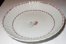 c1810 Early New Hall Reeded Bowl / Saucer, HP Delicate Design, Creamware, UK picture