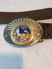 2017 USA BOY SCOUTS OF AMERICA NATIONAL SCOUT JAMBOREE BUCKLE & Belt set picture