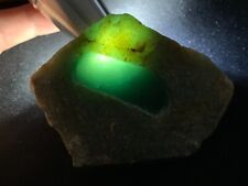 102g Genuine Guatemala Natural Jade Jadeite Rough Raw Slabs Cabbing Stone Gems picture
