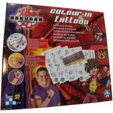 Bakugan Battle Brawlers Color-in Tattoos picture