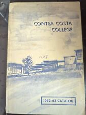 Contra Costa College Catalog 1962-63 picture