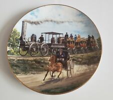 Collector Plate Competition Classic American Trains Artaffects Ltd 1988 picture