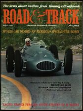 MARCH 1964 ROAD & TRACK MAGAZINE MERCEDES W-163, CORVETTE, PONTIAC GTO TEST picture
