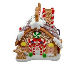 Partylite Gingerbread Tealight House 7 1/2
