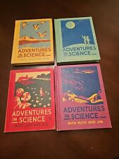 Lot Of 4, 1940's & 1950's Adventures in Science, Hardcover, See Pictures picture