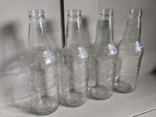 IBC SOFT DRINK Vintage Glass Bottles, 12 oz., 5 Cent Refund, Set of 4 picture