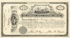 Hydraulic Safety Steering Co. - Shipping Stock Certificate - Shipping Stocks picture