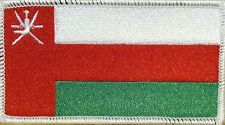 OMAN Flag Patch Military Patch W/ VELCRO® Brand Fastener WHITE BORDER #8 picture