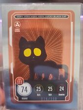Very Lucky Black Cat VERY RARE 36/100 Veefriends “Compete and Collect” Zerocool picture