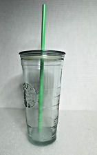 Starbucks Coffee All Recycled Glass Cold-to-Go Cup Tumbler Made in Spain 20 oz picture