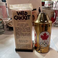 Vintage Gillette Wild Cricket Table Top Lighter~~1976 Canada Olympics-NOS picture