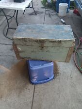 VTG Wooden Tool Chest Barn Find Old Americana picture