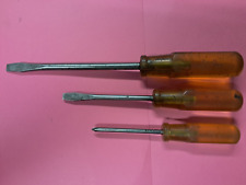 Qty 3 Par X (Snap On) Screwdrivers UDS106 UDS131 No1 & One I Can't Read picture