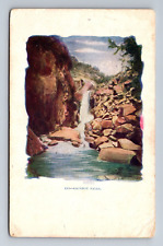 Rainbow Falls Embossed Postcard c1904 Grand Isle NE to Oakland CA picture